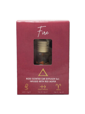 aromatizante ambiental signos de fuego (rosa & jaspe rojo)