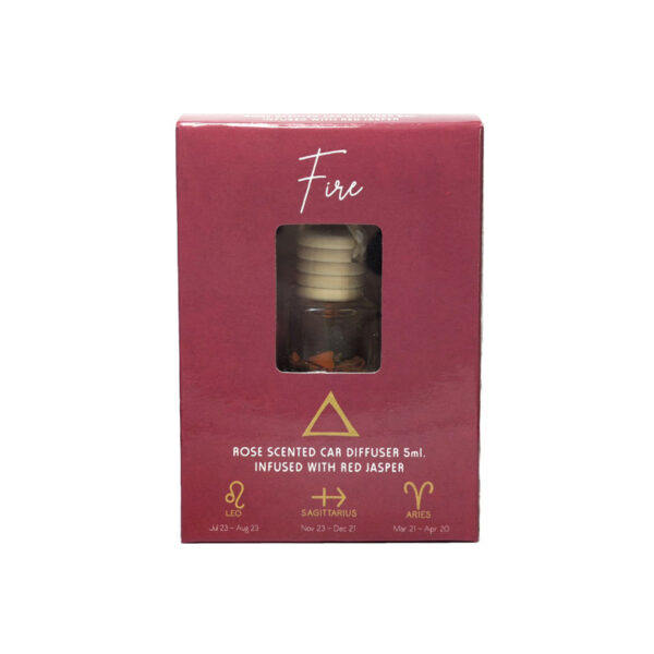 aromatizante ambiental signos de fuego (rosa & jaspe rojo)