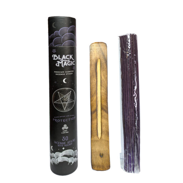 incienso protection 30 varitas black magic con porta incienso