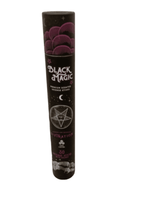 incienso adivinación 30 varitas black magic con porta incienso