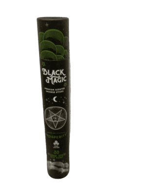 incienso prosperidad 30 varitas black magic con porta incienso