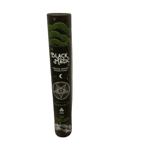 incienso prosperidad 30 varitas black magic con porta incienso