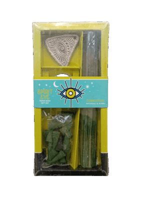 set de inciensos spirit eye – connection (pachuli & mirra)