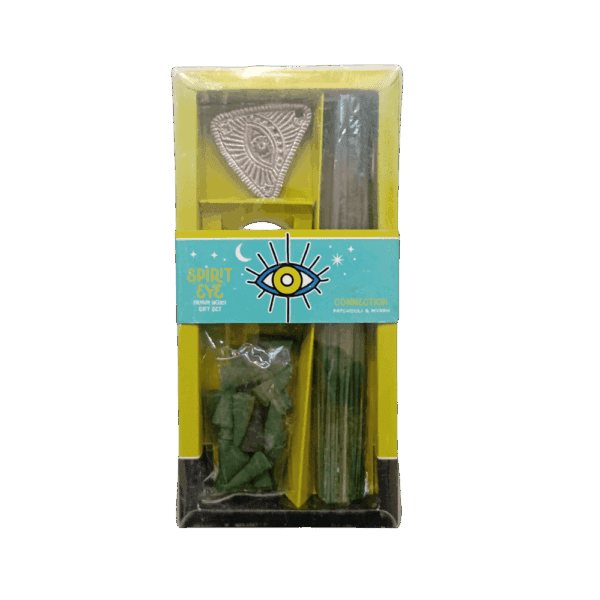 set de inciensos spirit eye – connection (pachuli & mirra)