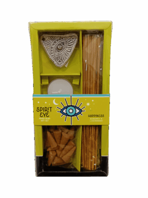 set de inciensos spirit eye – happiness bergamota & lemongrass