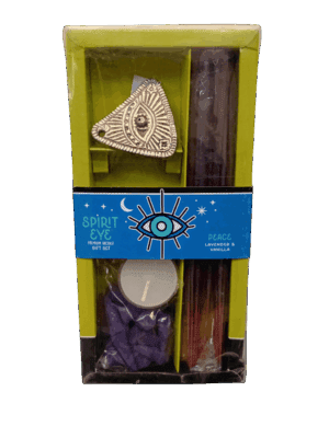 set de inciensos spirit eye – peace lavanda & vainilla