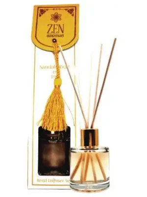 difusor de varillas sandalwood & iris 50 ml – zen