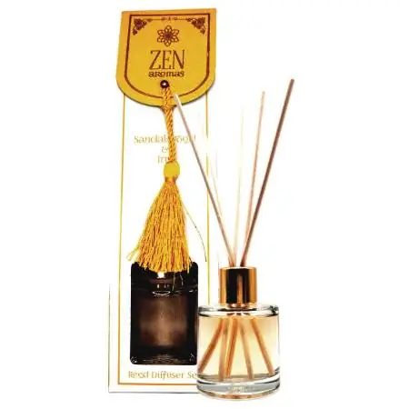 difusor de varillas sandalwood & iris 50 ml – zen