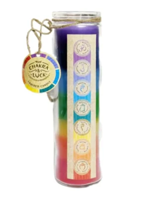 velón aromático de los 7 chakras