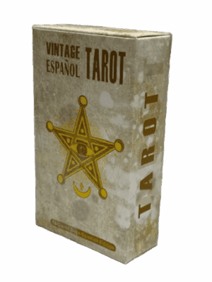 mazo de tarot vintage español – edición clásica (10 x 7 cm)