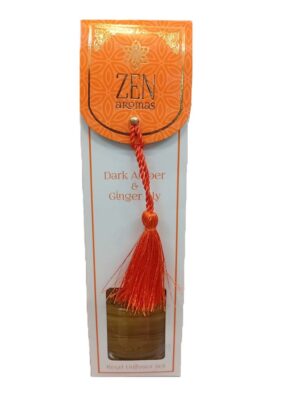 difusor de varillas zen – dark amber & ginger lily