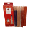 set incienso 3 aromas desi vibes (dark amber + lavanda + white flower)