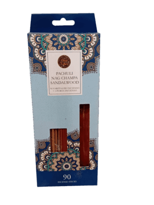 set incienso 3 aromas desi vibes (pachuli nag champa sandalwood)