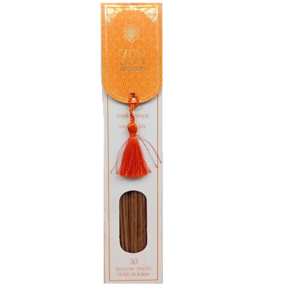 incienso zen aromas dark amber & ginger lily incienso zen aromas dark amber & ginger lily