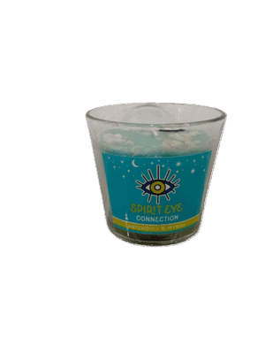 vela aromática spirit eye conexión – pachuli & mirra (larga duración)